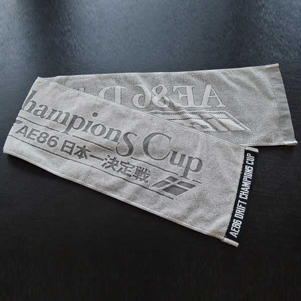AE86 Drift Champions Cup オリジナルマフラータオル 【日本製：今治産】
